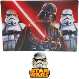 Suport farfurie copii 3D Darth Vader Storm Trooper Star Wars™ Lucasfilm 42 x 28 cm 