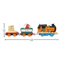 Locomotiva motorizata Beachy Nia cu 2 vagoane Thomas & Friends™
