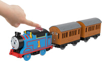 Locomotiva motorizata Thomas vorbitor Talking cu vagoanele Annie si Clarabel Thomas & Friends™