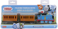 Locomotiva motorizata Thomas vorbitor Talking cu vagoanele Annie si Clarabel Thomas & Friends™