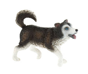 Figurina caine husky Bullyland