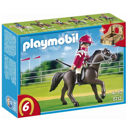 Cal pur sange arab cu tarc Playmobil Pony Farm 