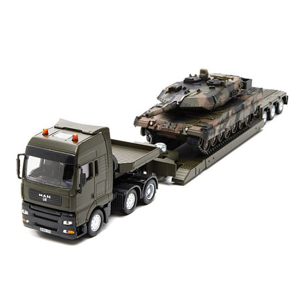 Camion MAN TGA cu trailer si tanc metalic SIKU 8612 1:50
