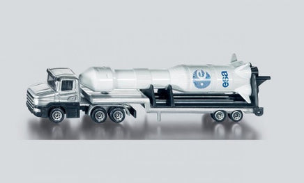 Camion Scania cu trailer si racheta ESA SIKU 1614 18cm