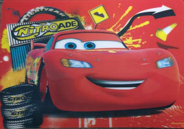 Suport farfurii copii, napron masa, efect 3D Fulger McQueen Cars Disney Pixar, 42 x 29 cm