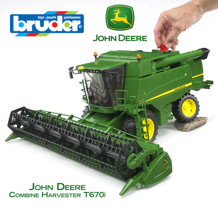 Combina agricola John Deere T670i Bruder® 02132