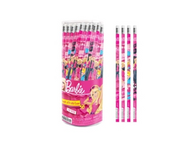 Creion grafit HB cu radiera Barbie