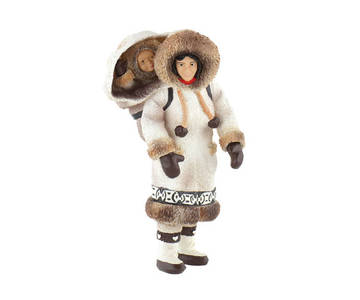 Figurina femeie inuit cu copil Bullyland®