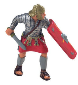 Figurina legionar roman cu sabie si scut Bullyland 56353, inaltime 8 cm
