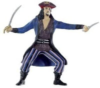 Jucarie figurina pirat cu sabie si cutit Bullyland 56411