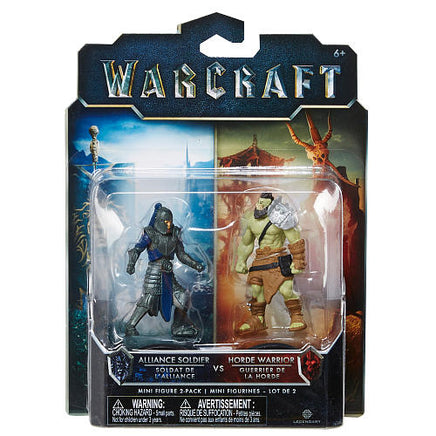 Figurine Alliance Soldier vs. Horde Warrior World of Warcraft™ 6cm 
