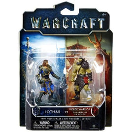 Figurine Lothar VS. Horde Warrior World of Warcraft™ 6cm