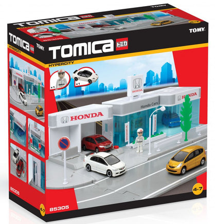 Garajul Honda cu masina Tomica Tomy