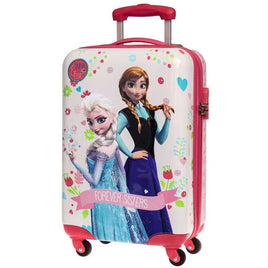 Troler voiaj Anna si Elsa Forever Sisters Frozen Disney® 55cm