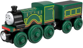 Trenulet locomotiva din lemn Emily cu vagon Thomas & Friends™ Wood GGG47