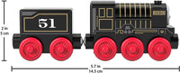 Trenulet locomotiva din lemn Hiro cu vagon Thomas & Friends™ Wood GGG67