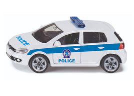 Jucarie masinuta metalica politie Volkswagen Golf 6 (VI) SIKU 1410  GRECIA