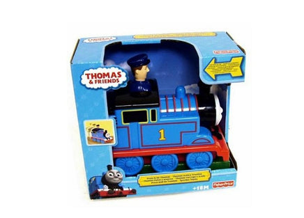 Locomotiva Thomas cu mecanic Apasa & Mergi Thomas & Friends