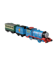 Trenulet locomotiva motorizata Gordon Vorbitor cu 2 vagoane Thomas & Friends™ Fisher-Price® HDB65