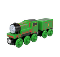 Locomotiva trenulet din lemn Henry cu vagon Thomas & Friends™ Wood GHK13