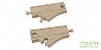 Set 2 piese macaz scurt din lemn Maxim® Enterprise 50931