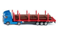 Macheta metalica camion Volvo FH16 transport lemne SIKU 1659 Scara 1:87
