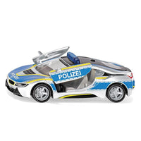 Macheta metalica BMW i8 Politie SIKU 2303 Lungime 9,4 cm