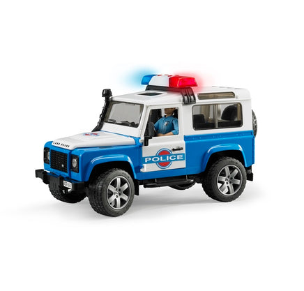 Masina de politie Land Rover Defender Bruder® 02595 