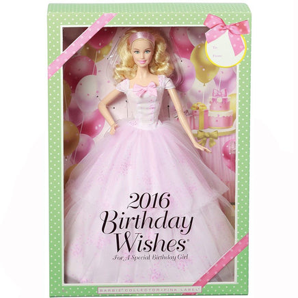 Papusa Barbie® Collector Birthday Wishes® 2016 Pink Label® DGW29