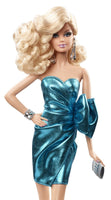 Papusa Barbie® Collector City Shine™ Blue Dress Black Label®