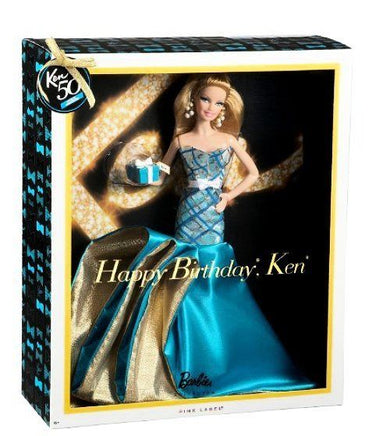 Papusa Barbie® Collector Happy Birthday® Ken® 50th Anniversary Pink Label®