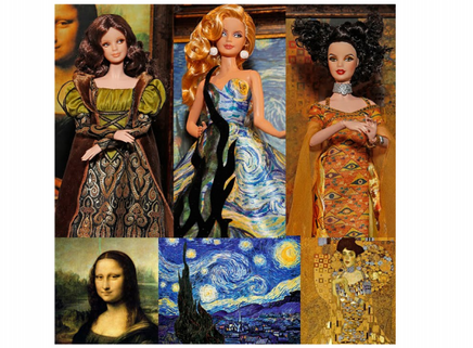 Papusa Barbie Collector The Museum Collection (Inspired by Vincent van Gogh)