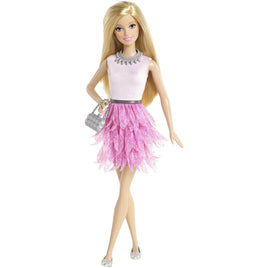 Papusa Barbie® Fashionistas™ Petale Roz Mattel