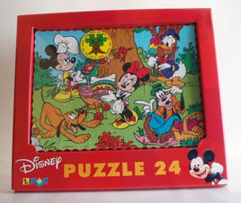 Puzzle din lemn Mickey si Minnie Disney (A)