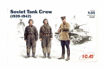 Set Soviet Tank Crew  1939-1942 ICM