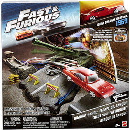 Set de joaca Fast & Furious™ Street Scene Highway Havoc MATTEL FCG09 FCG11