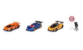 Set cadou Lamborghini Veneno, McLaren Senna, Apollo IE SIKU 6328
