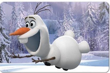 Suport 3D farfurie copii Olaf Frozen Disney®
