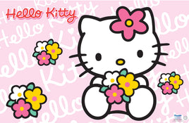 Suport farfurie copii napron Hello Kitty 43 x 28 cm