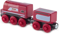 Trenulet Locomotiva din lemn Caitlin cu vagon Thomas & Friends™ Wood GGG84