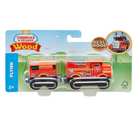 Jucarie din lemn trenulet Flynn cu vagon Thomas & Friends™ Wood GGG64