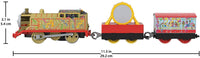 Trenulet Locomotiva motorizata Golden Thomas cu 2 vagoane EDITIE ANIVERSARA Thomas & Friends™ TrackMaster™ GHK79