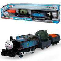 Trenulet Locomotiva motorizata Thomas Steelworks cu 2 (doua) vagoane Thomas & Friends™ TrackMaster™ FBK20 BMK93