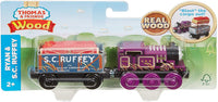 Trenulet locomotiva din lemn Ryan cu vagon S.C. Ruffey Thomas & Friends™ Wood GGH26