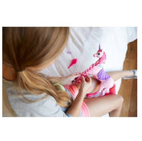 Unicornul Papusii Barbie® Regatul parului fara de capat DHC38 Mattel