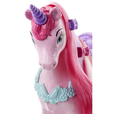 Unicornul Papusii Barbie® Regatul parului fara de capat DHC38 Mattel