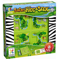 Joc de inteligenta fete baieti Ascunde si Gaseste Hide & Seek Safari Smart Games 7+ ani