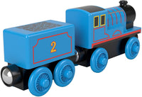 Trenulet locomotiva din lemn Edward cu vagon Thomas & Friends™ Wood GPR20