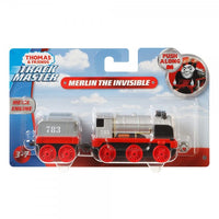 Locomotiva metalica Merlin Invizibilul cu vagon Thomas & Friends™ TrackMaster™ Push Along FXX26 GCK94